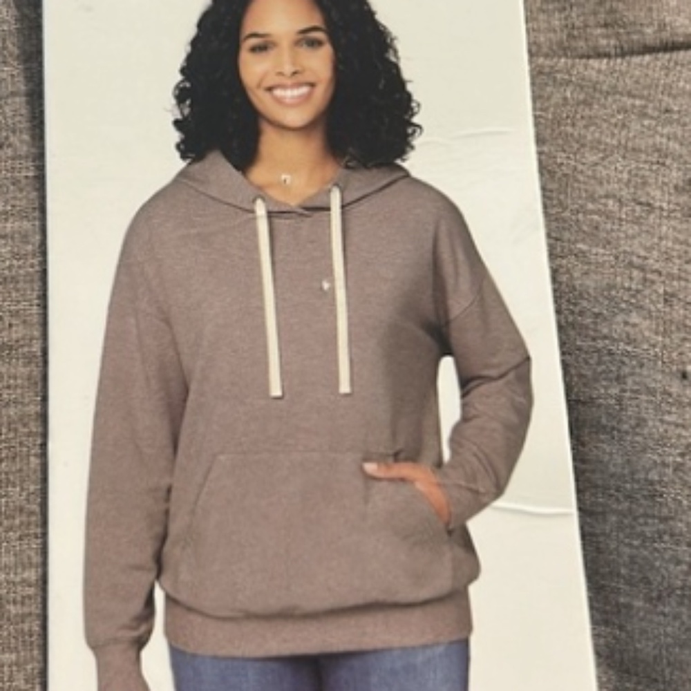 Buffalo Women’s Tan Drawstring Hoodie Longsleeve